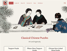 Tablet Screenshot of chinesepuzzles.org